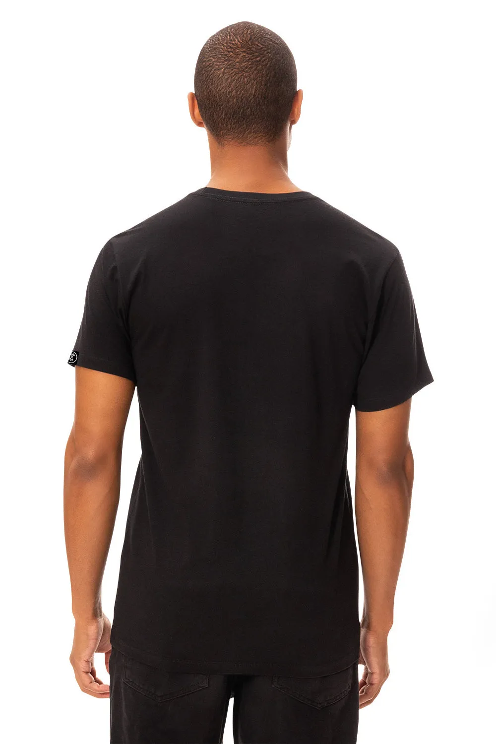 Threadfast Apparel Mens Ultimate NFC Short Sleeve Crewneck T-Shirt - Black