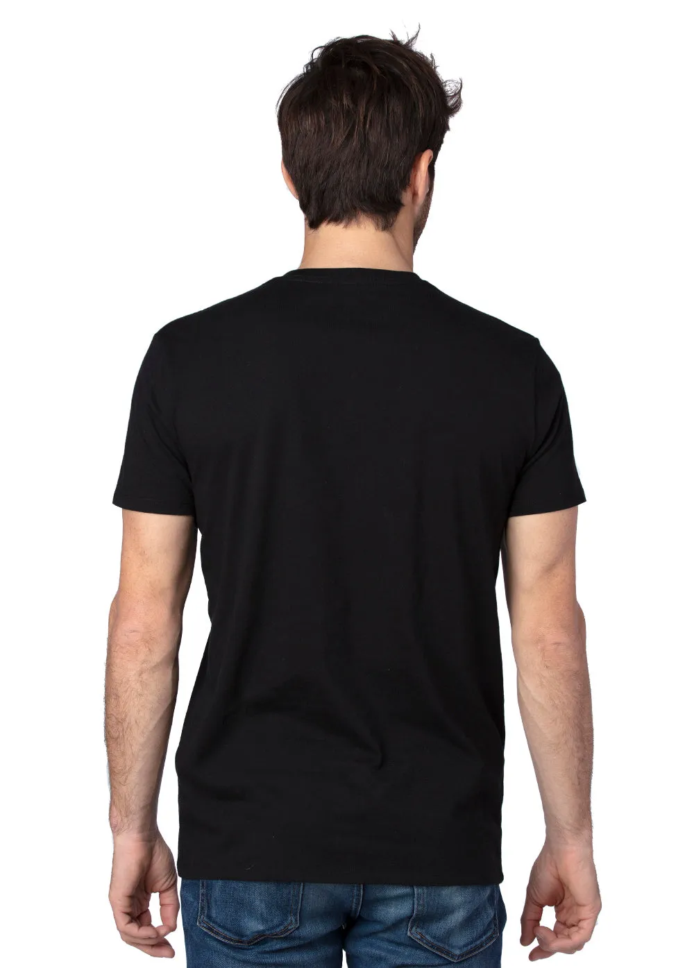 Threadfast Apparel Mens Ultimate Short Sleeve Crewneck T-Shirt - Black