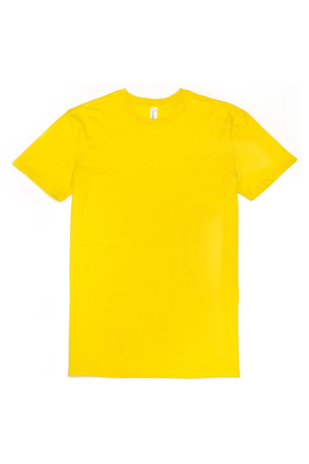 Threadfast Apparel Mens Ultimate Short Sleeve Crewneck T-Shirt - Bright Yellow
