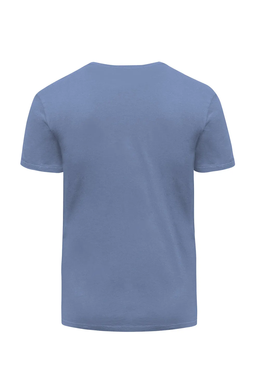 Threadfast Apparel Mens Ultimate Short Sleeve Crewneck T-Shirt - Denim Blue