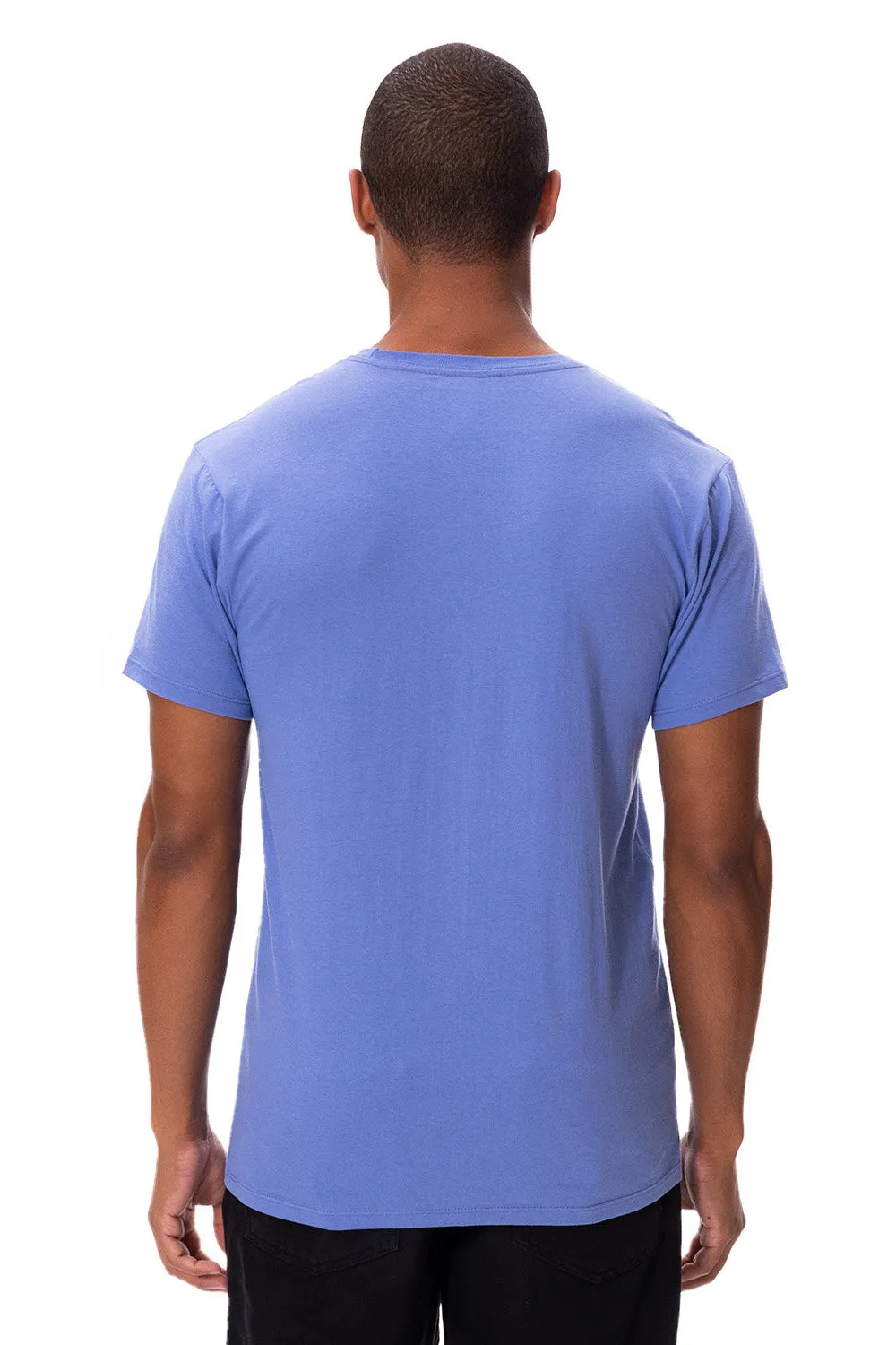 Threadfast Apparel Mens Ultimate Short Sleeve Crewneck T-Shirt - Denim Blue