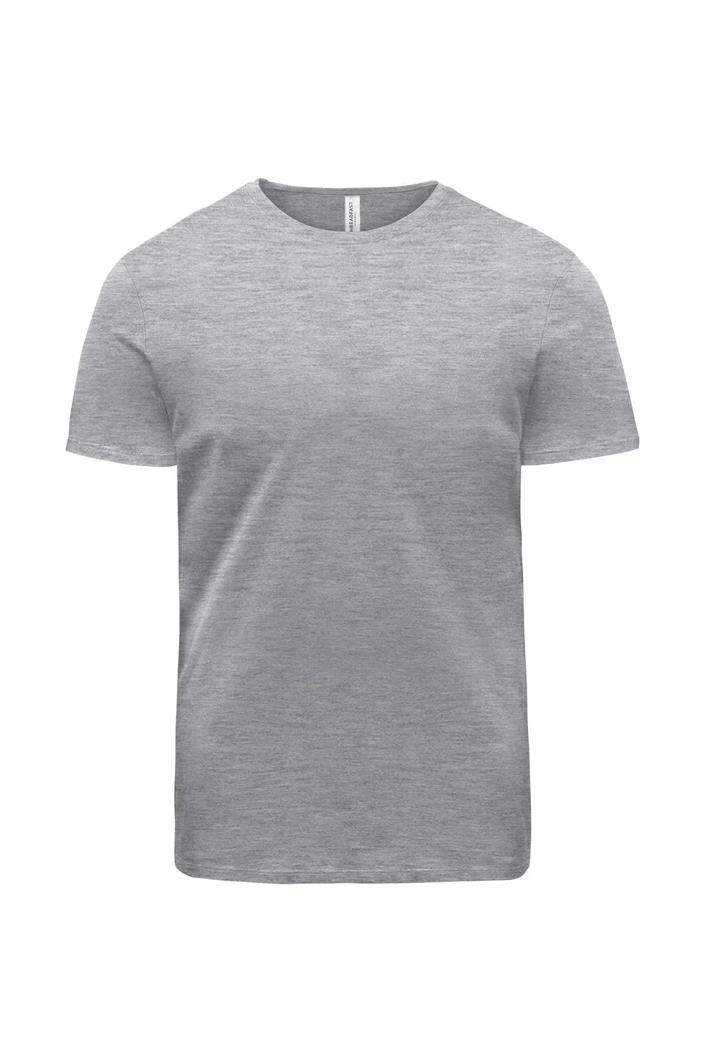 Threadfast Apparel Mens Ultimate Short Sleeve Crewneck T-Shirt - Heather Grey