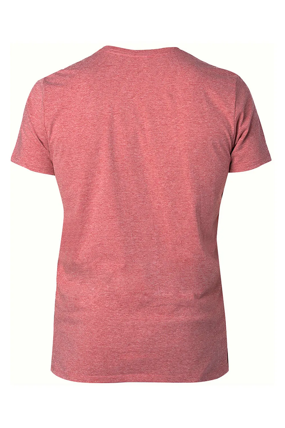 Threadfast Apparel Mens Ultimate Short Sleeve Crewneck T-Shirt - Heather Maroon
