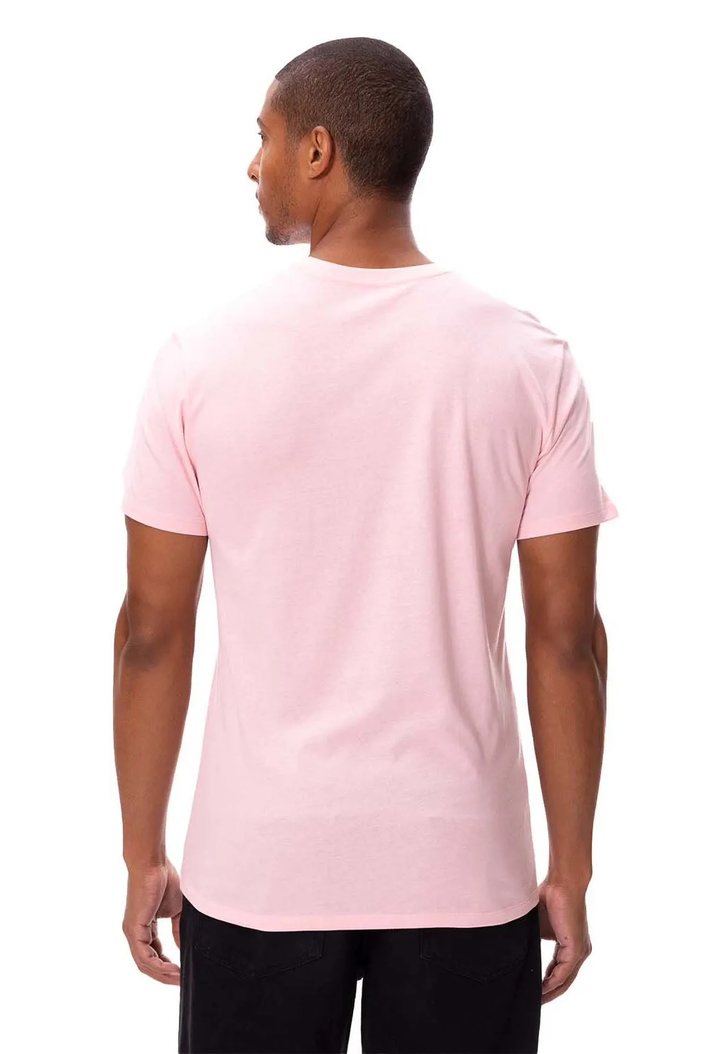 Threadfast Apparel Mens Ultimate Short Sleeve Crewneck T-Shirt - Powder Pink