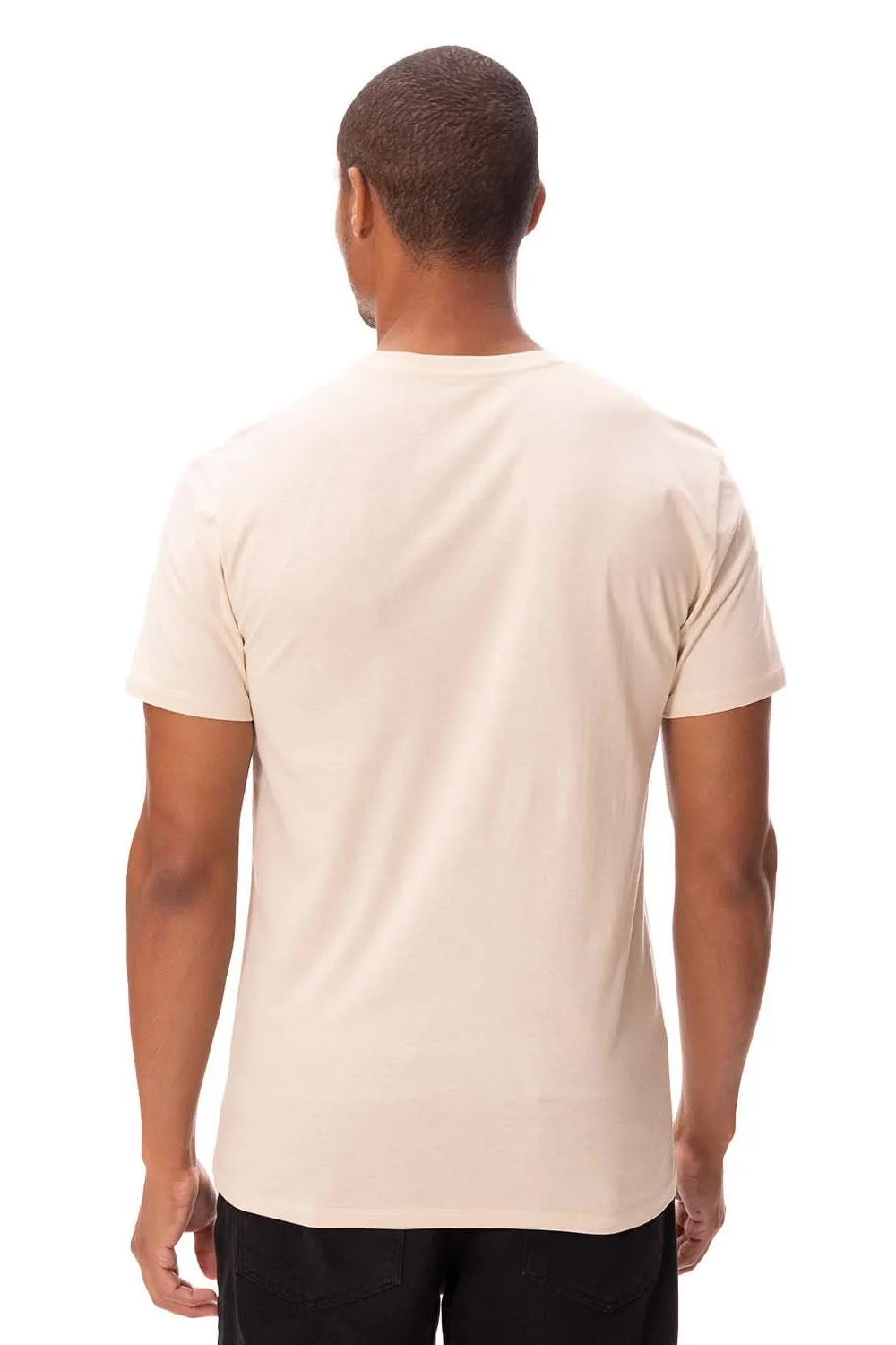 Threadfast Apparel Mens Ultimate Short Sleeve Crewneck T-Shirt - Sand