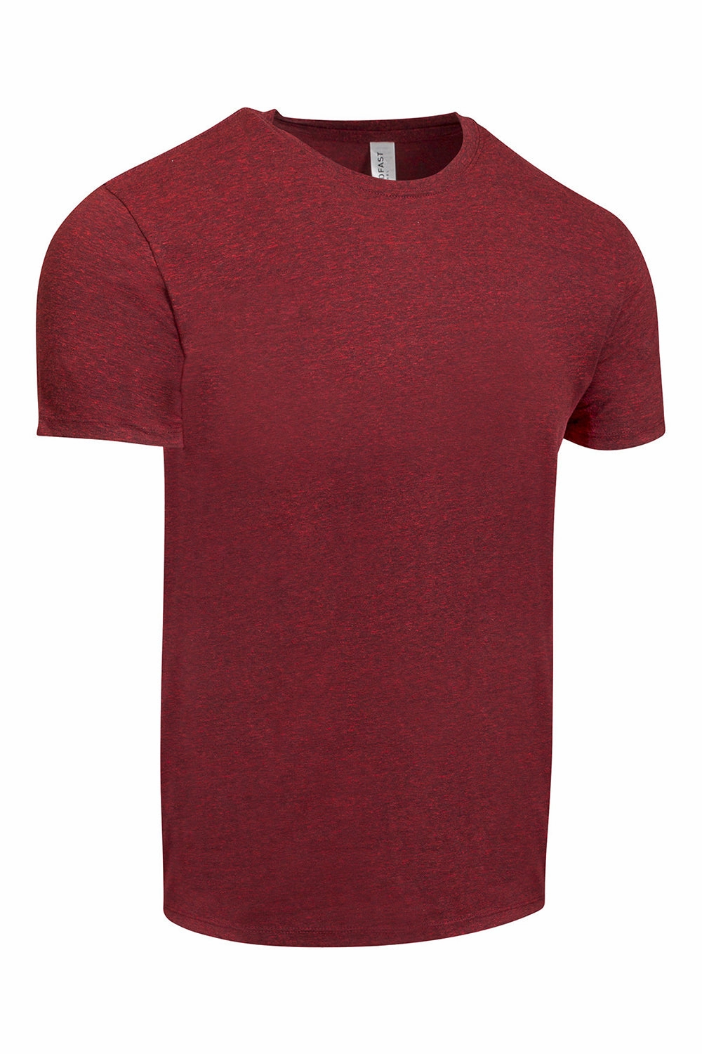 Threadfast Apparel Mens Short Sleeve Crewneck T-Shirt - Cardinal Black