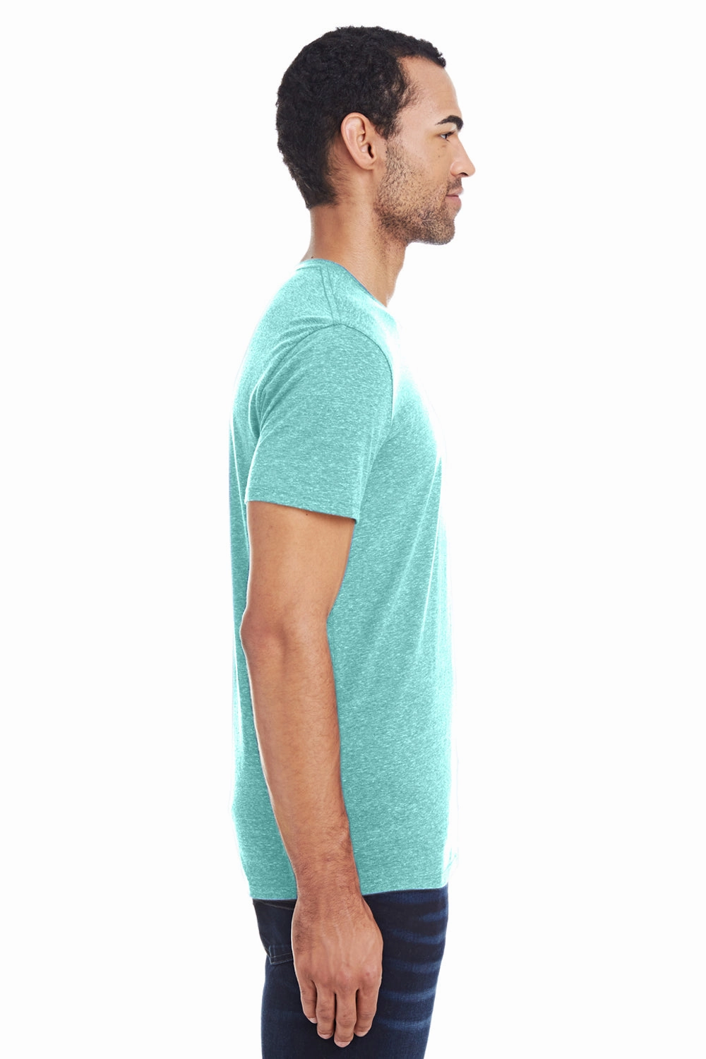 Threadfast Apparel Mens Short Sleeve Crewneck T-Shirt - Mint