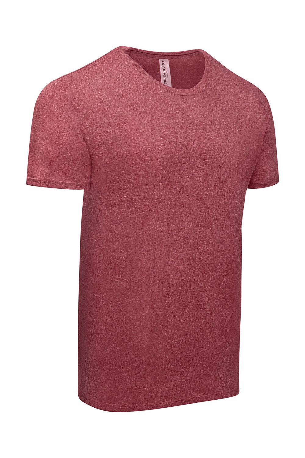 Threadfast Apparel Mens Short Sleeve Crewneck T-Shirt - Red