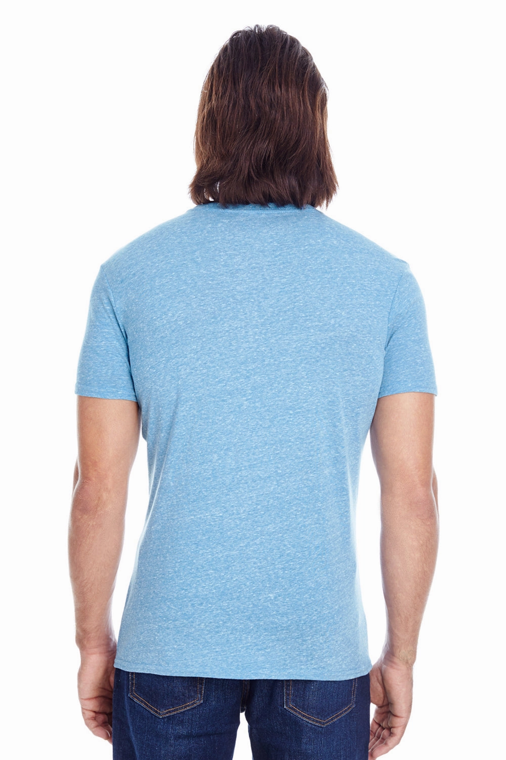 Threadfast Apparel Mens Short Sleeve Crewneck T-Shirt - Royal Blue