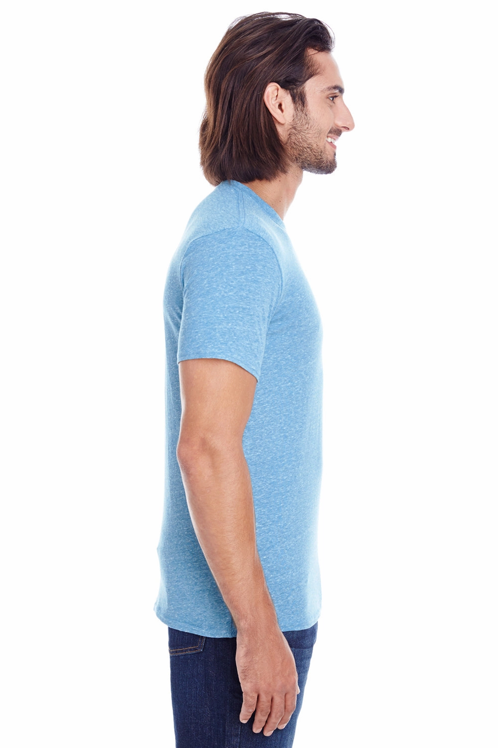 Threadfast Apparel Mens Short Sleeve Crewneck T-Shirt - Royal Blue