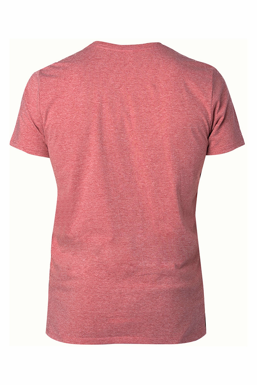 Threadfast Apparel Mens Ultimate Short Sleeve Crewneck T-Shirt - Heather Maroon