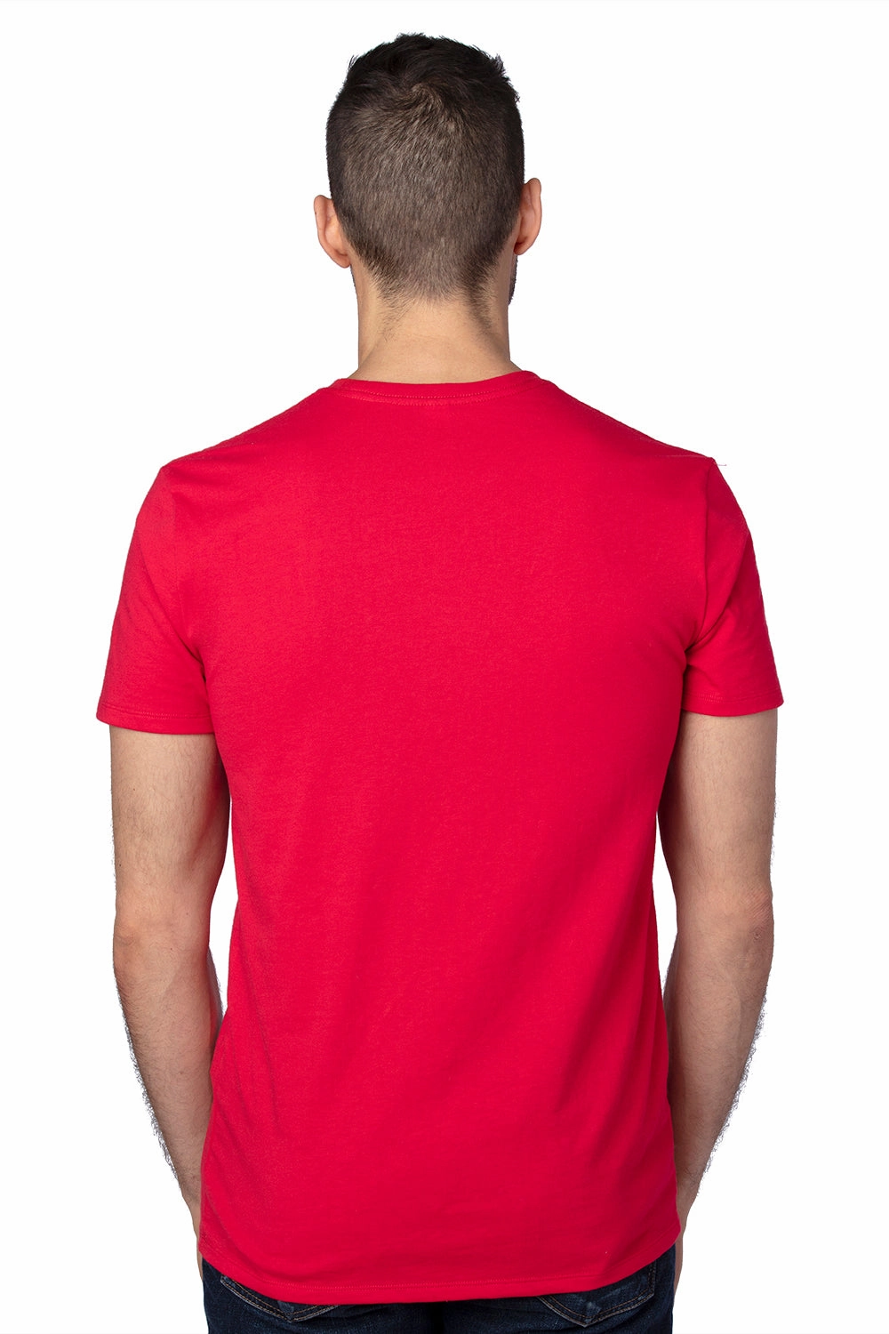 Threadfast Apparel Mens Ultimate Short Sleeve Crewneck T-Shirt - Red
