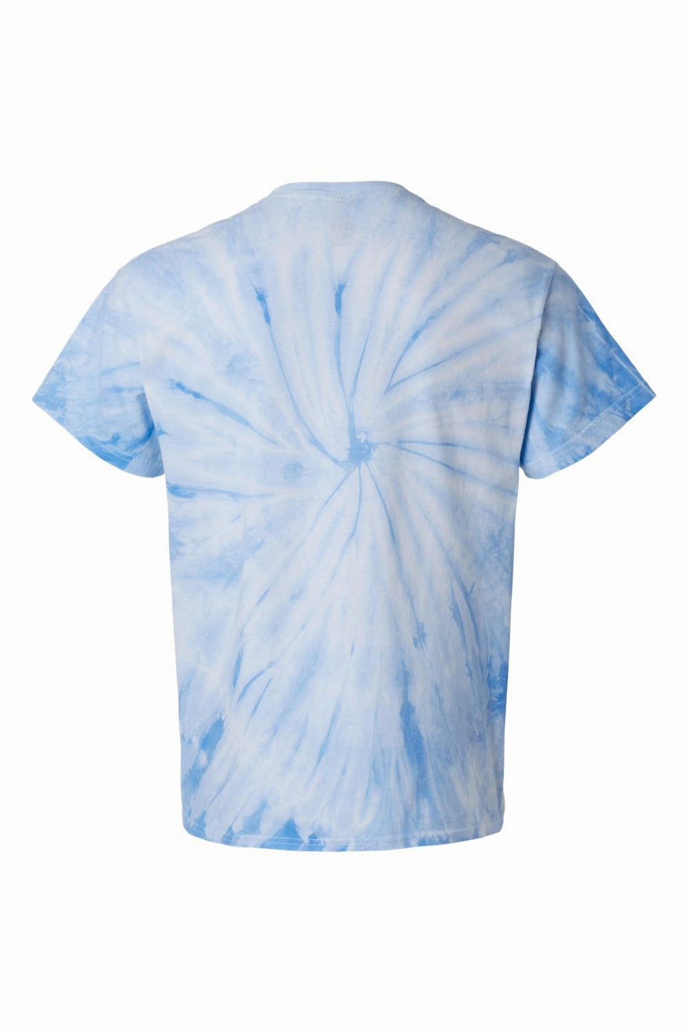 Tie-Dye Mens Short Sleeve Crewneck T-Shirt - Baby Blue