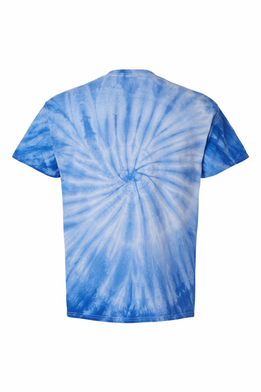 Tie-Dye Mens Short Sleeve Crewneck T-Shirt - Royal Blue