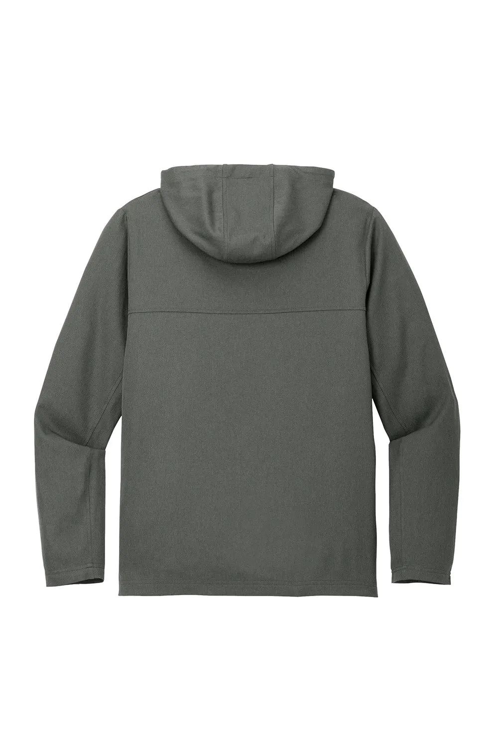TravisMathew Mens Balboa Full Zip Hooded Jacket - Heather Dark Grey
