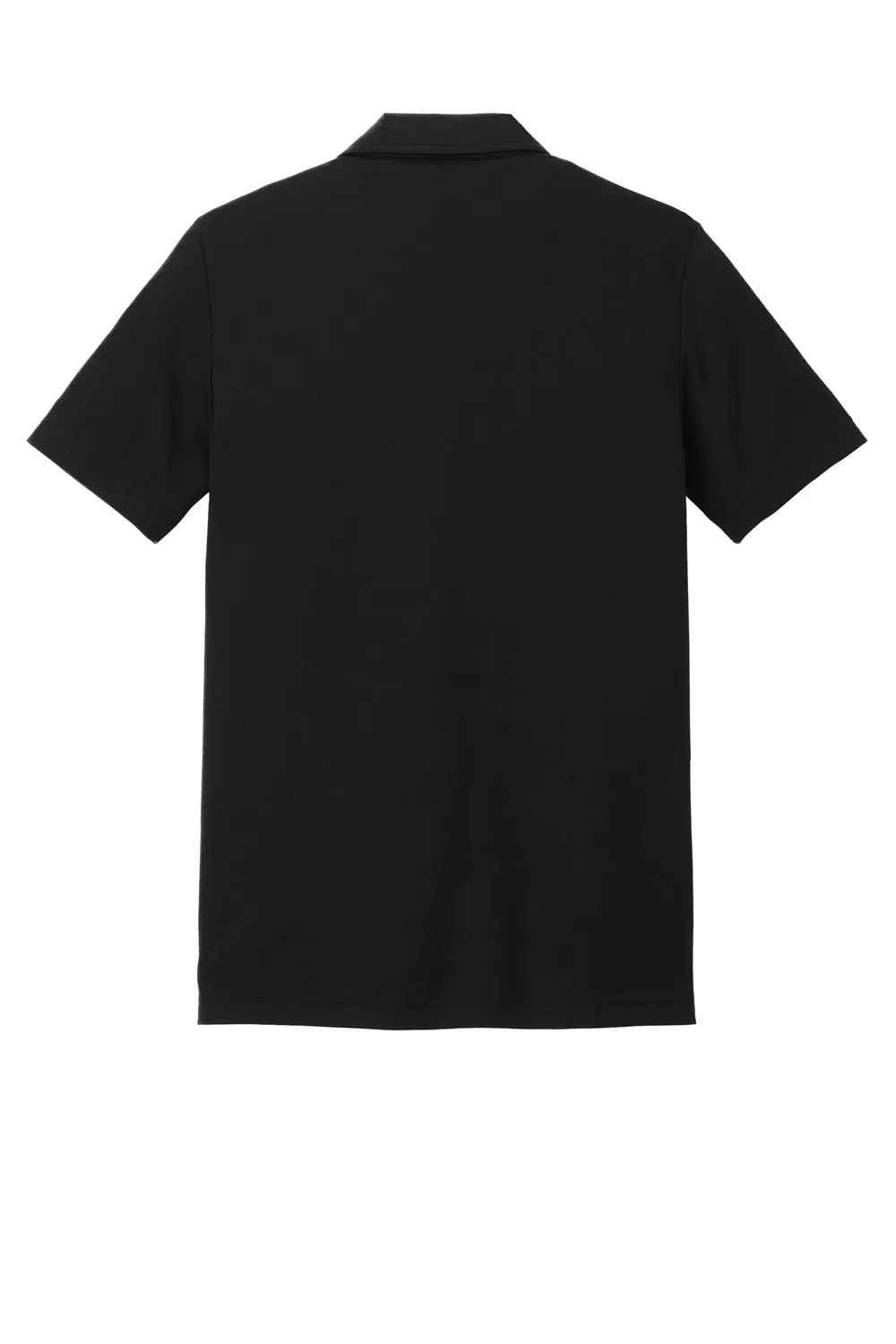 TravisMathew Mens Coastal Wrinkle Resistant Short Sleeve Polo Shirt - Black