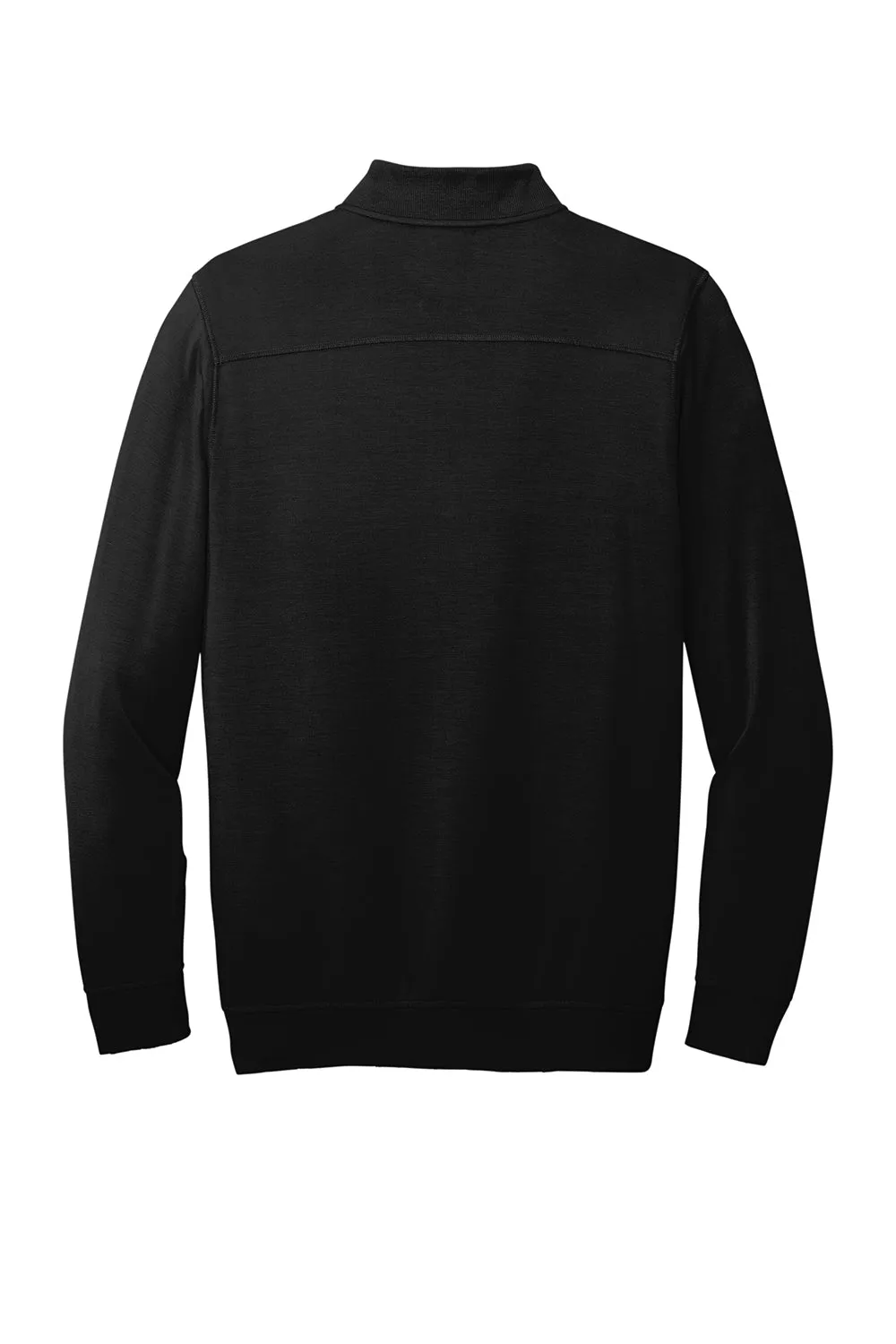 TravisMathew Mens Newport Fleece 1/4 Zip Jacket - Black