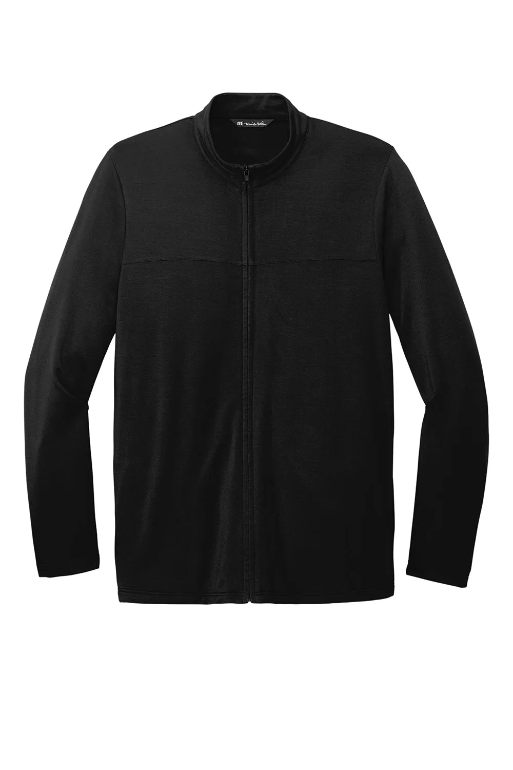TravisMathew Mens Newport Fleece Full Zip Jacket - Black