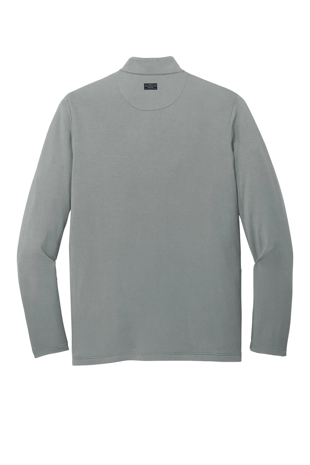 TravisMathew Mens Newport Fleece Full Zip Jacket - Quiet Shade Grey