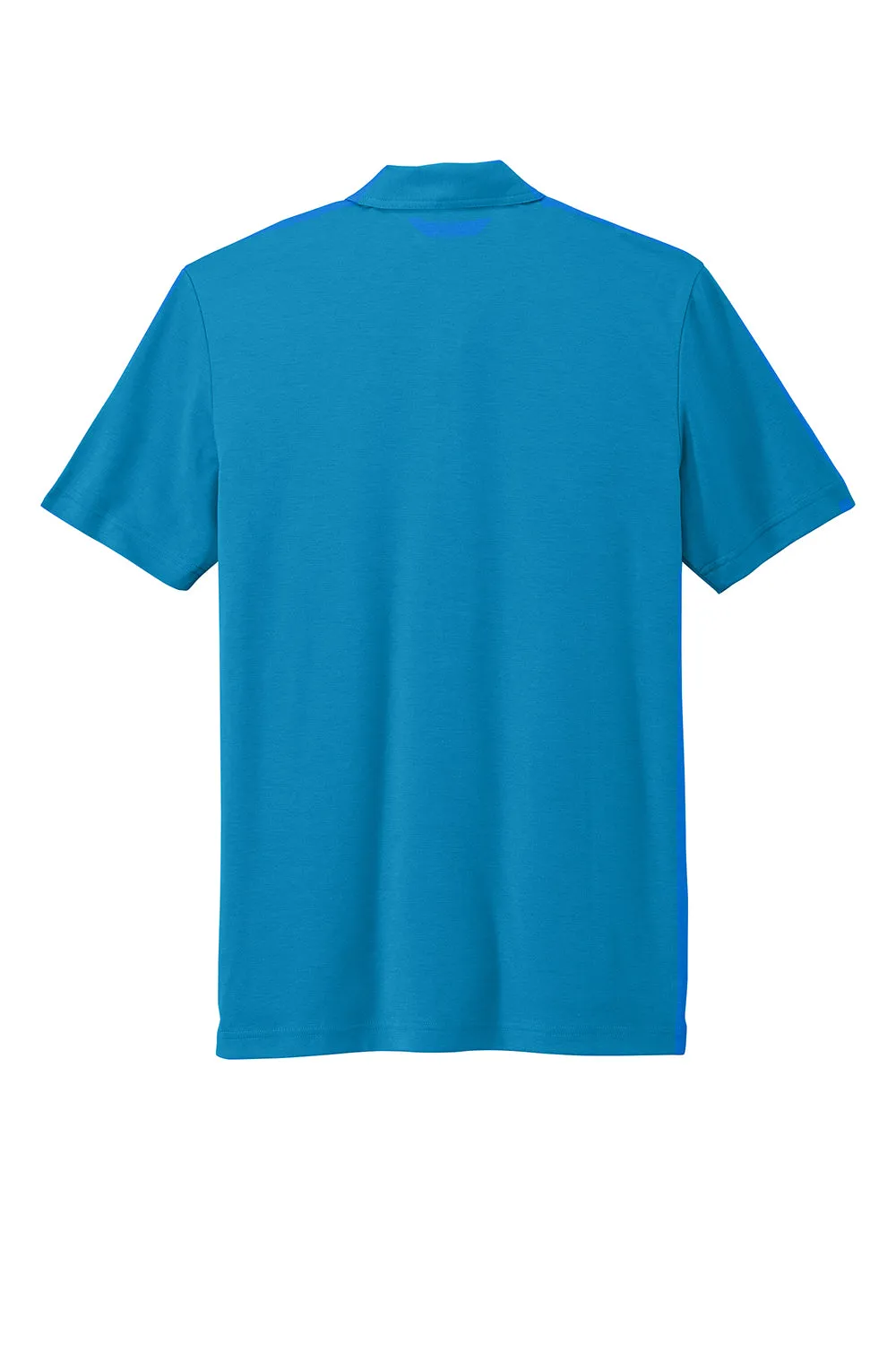 TravisMathew Mens Oceanside Moisture Wicking Short Sleeve Polo Shirt - Classic Blue