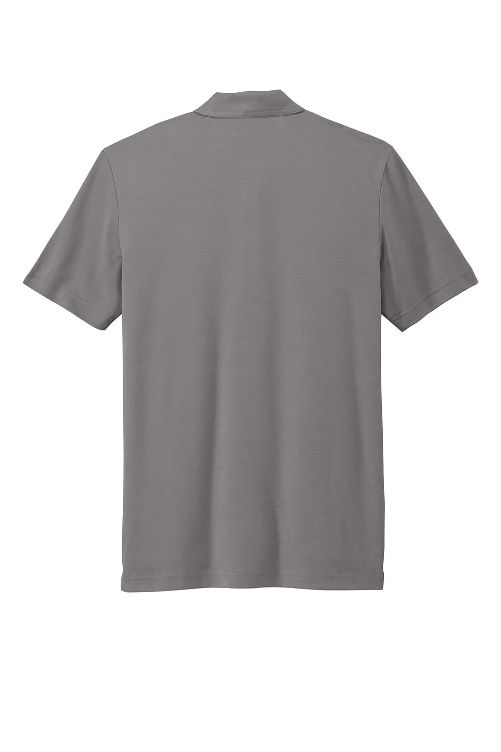 TravisMathew Mens Oceanside Moisture Wicking Short Sleeve Polo Shirt - Quiet Shade Grey