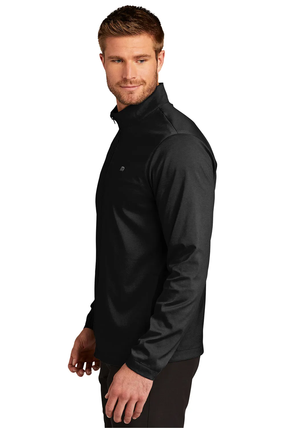 TravisMathew Mens Surfside Full Zip Jacket - Black