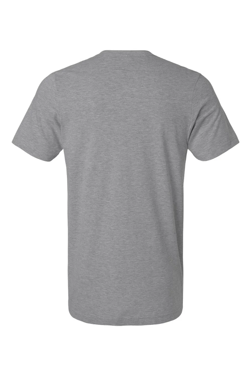 Tultex Mens CVC Short Sleeve Crewneck T-Shirt - Heather Grey