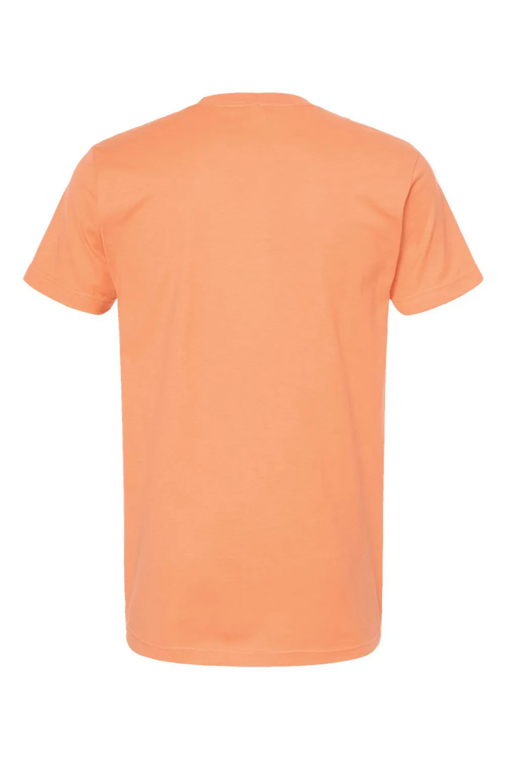 Tultex Mens Fine Jersey Short Sleeve Crewneck T-Shirt - Cantaloupe Orange