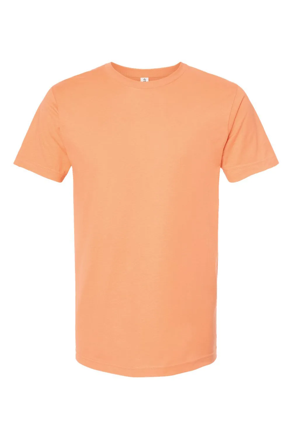 Tultex Mens Fine Jersey Short Sleeve Crewneck T-Shirt - Cantaloupe Orange