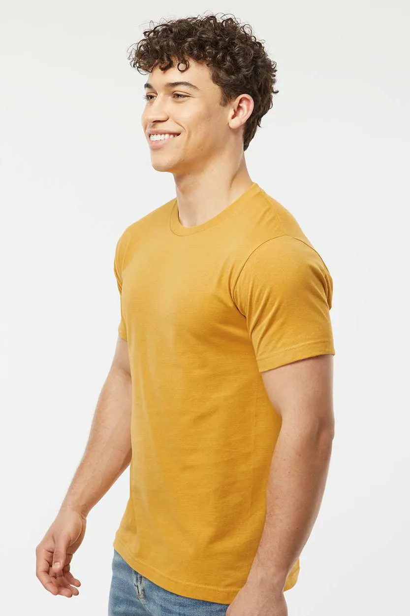 Tultex Mens Fine Jersey Short Sleeve Crewneck T-Shirt - Ginger Gold