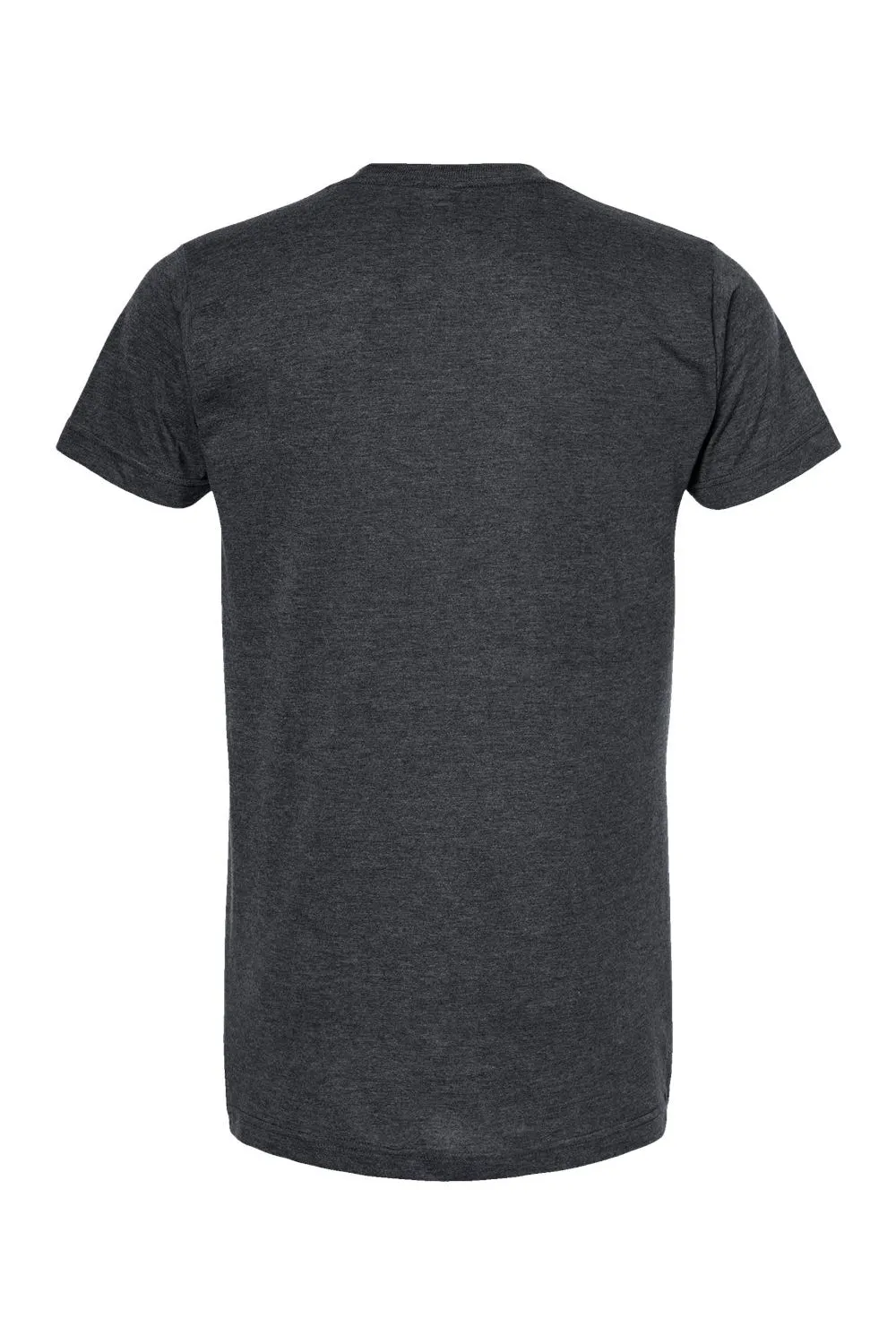 Tultex Mens Fine Jersey Short Sleeve Crewneck T-Shirt - Heather Graphite Grey