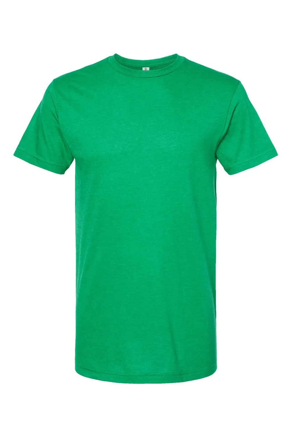 Tultex Mens Fine Jersey Short Sleeve Crewneck T-Shirt - Heather Kelly Green