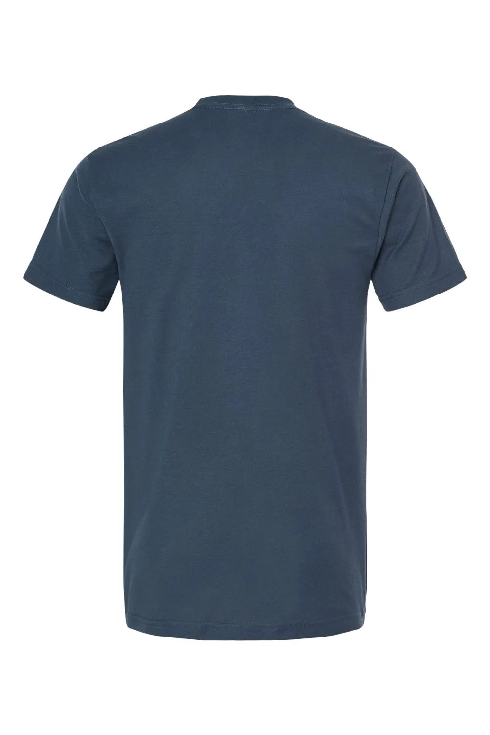 Tultex Mens Fine Jersey Short Sleeve Crewneck T-Shirt - Indigo Blue