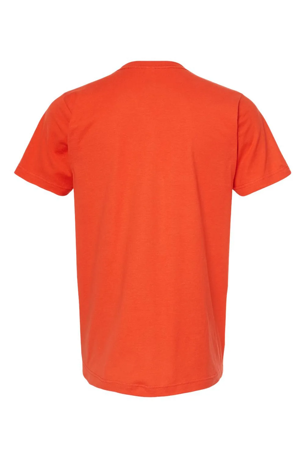 Tultex Mens Fine Jersey Short Sleeve Crewneck T-Shirt - Orange