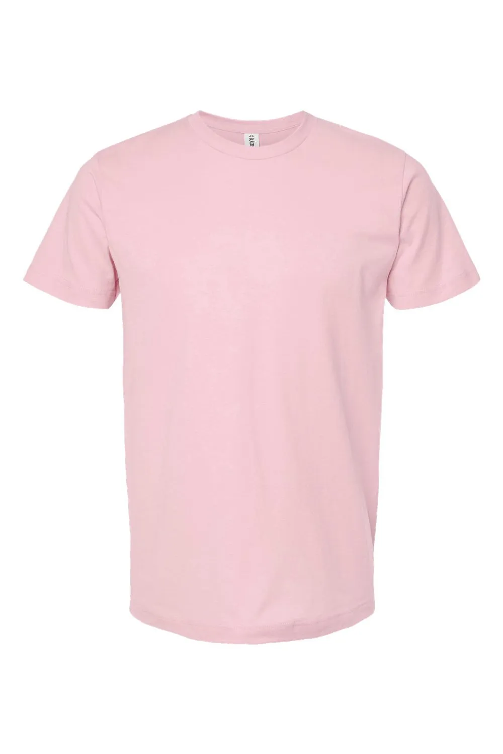 Tultex Mens Fine Jersey Short Sleeve Crewneck T-Shirt - Pink