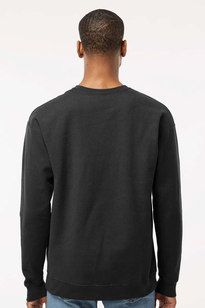 Tultex Mens Fleece Crewneck Sweatshirt - Black