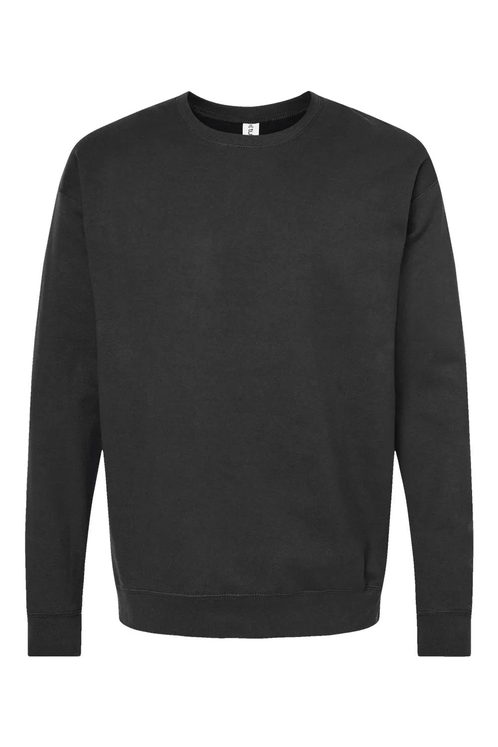 Tultex Mens Fleece Crewneck Sweatshirt - Black