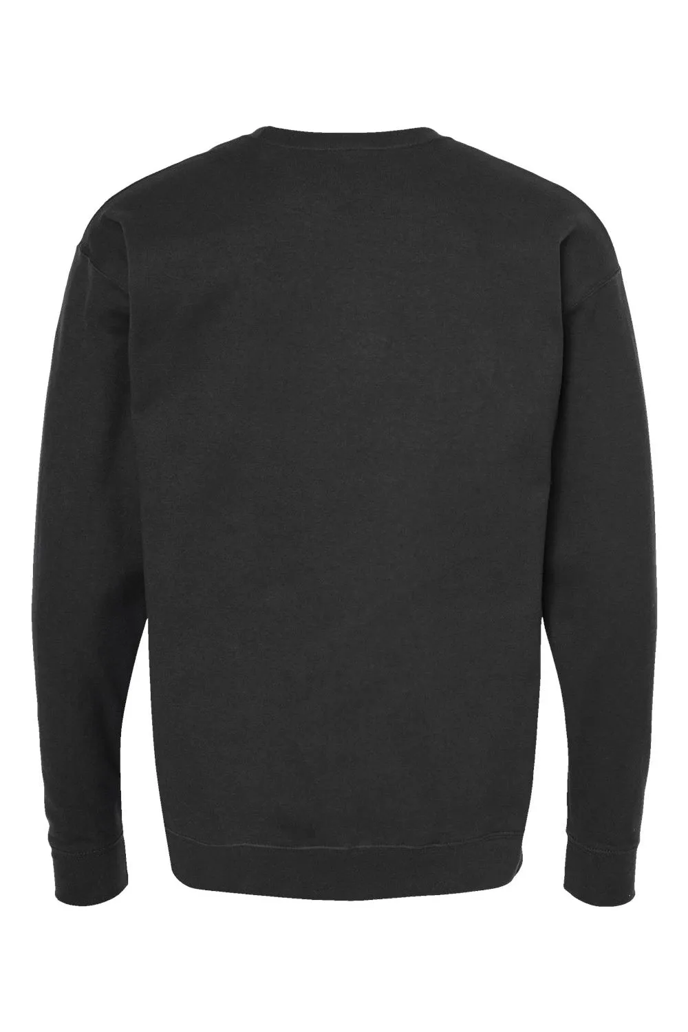 Tultex Mens Fleece Crewneck Sweatshirt - Black