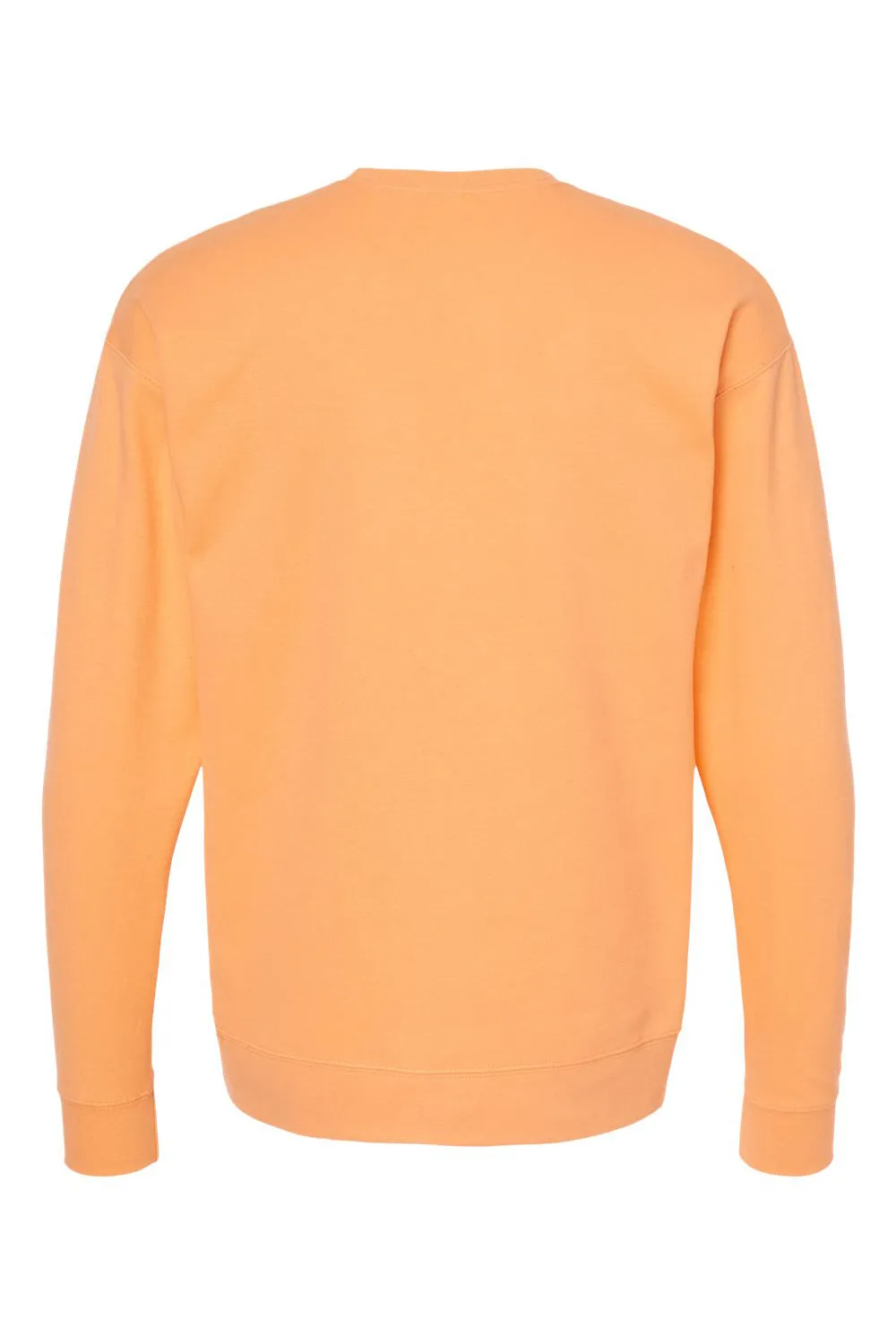 Tultex Mens Fleece Crewneck Sweatshirt - Cantaloupe Orange