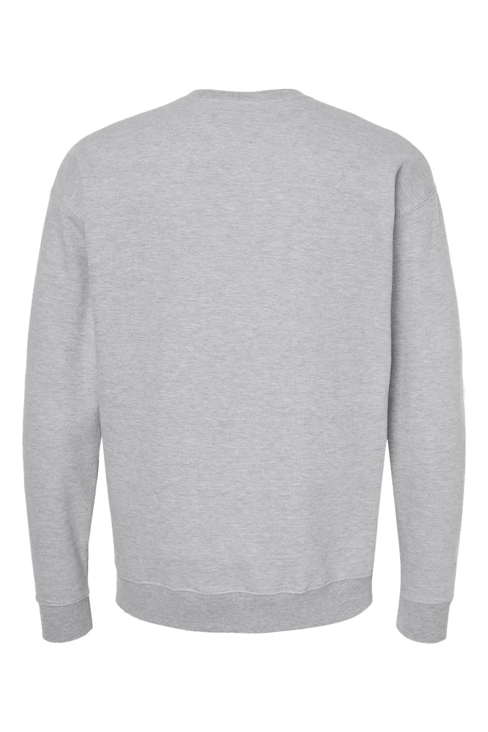 Tultex Mens Fleece Crewneck Sweatshirt - Heather Grey