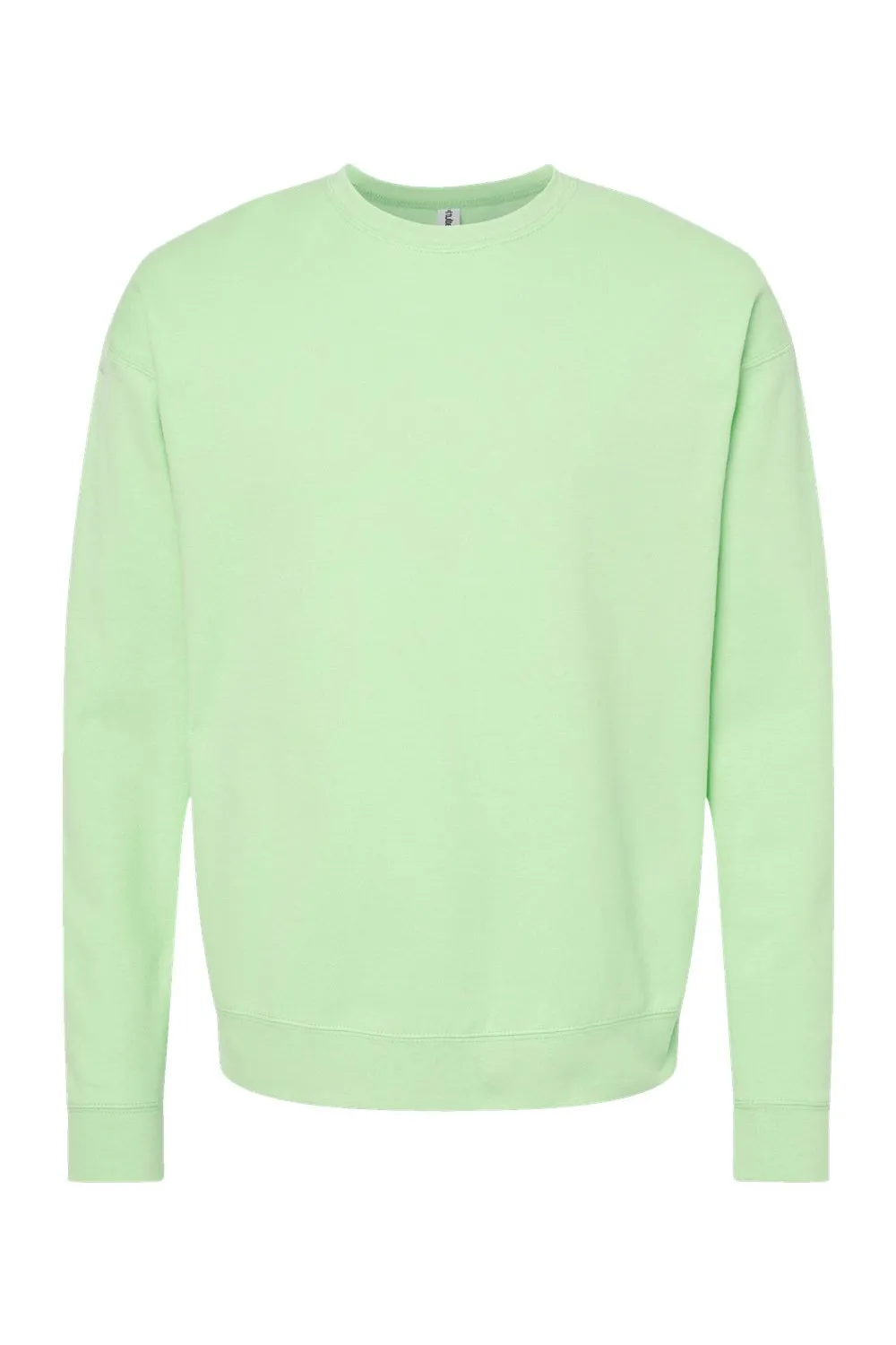 Tultex Mens Fleece Crewneck Sweatshirt - Neo Mint Green