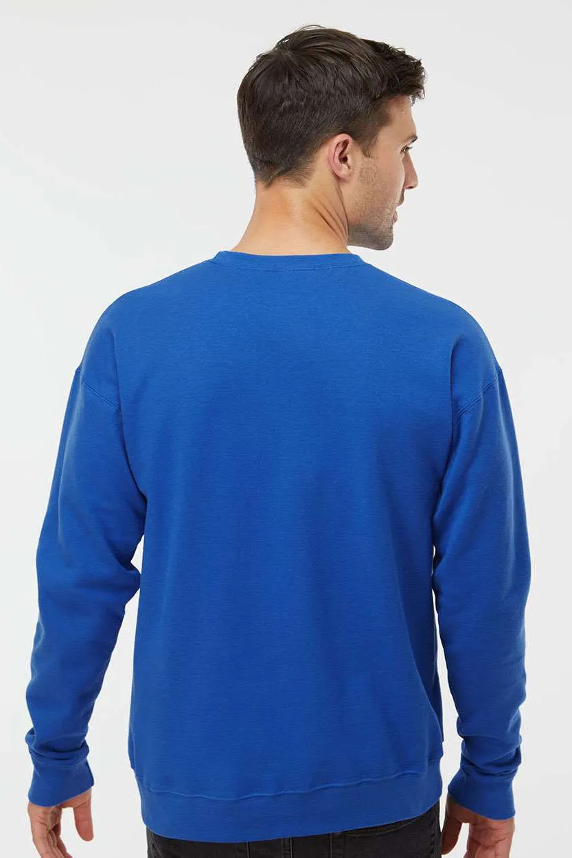 Tultex Mens Fleece Crewneck Sweatshirt - Royal Blue
