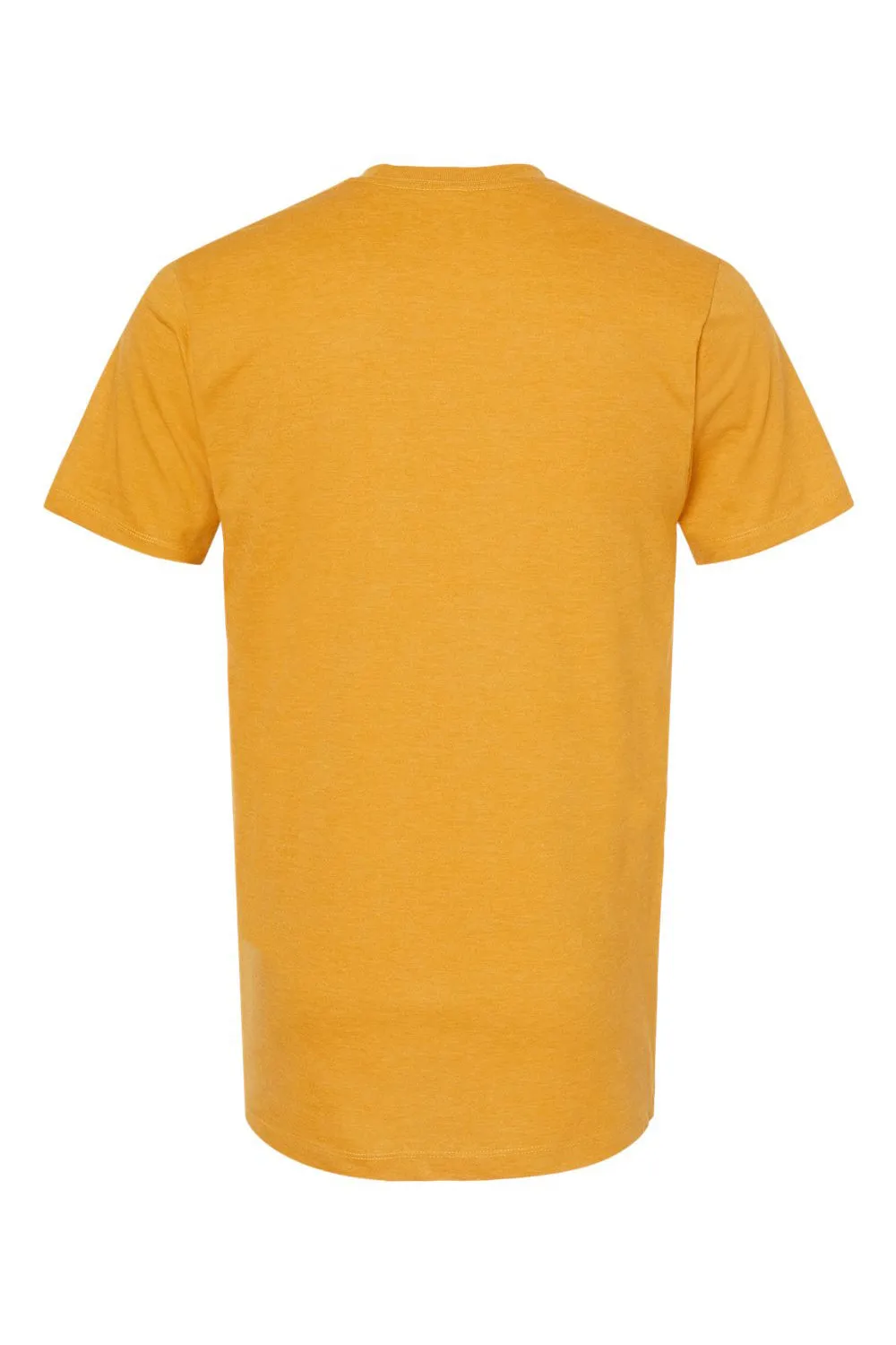 Tultex Mens Premium Short Sleeve Crewneck T-Shirt - Heather Antique Gold - Closeout