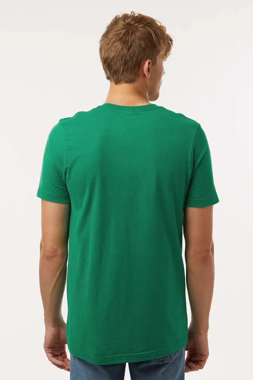 Tultex Mens Short Sleeve Crewneck T-Shirt - Kelly Green