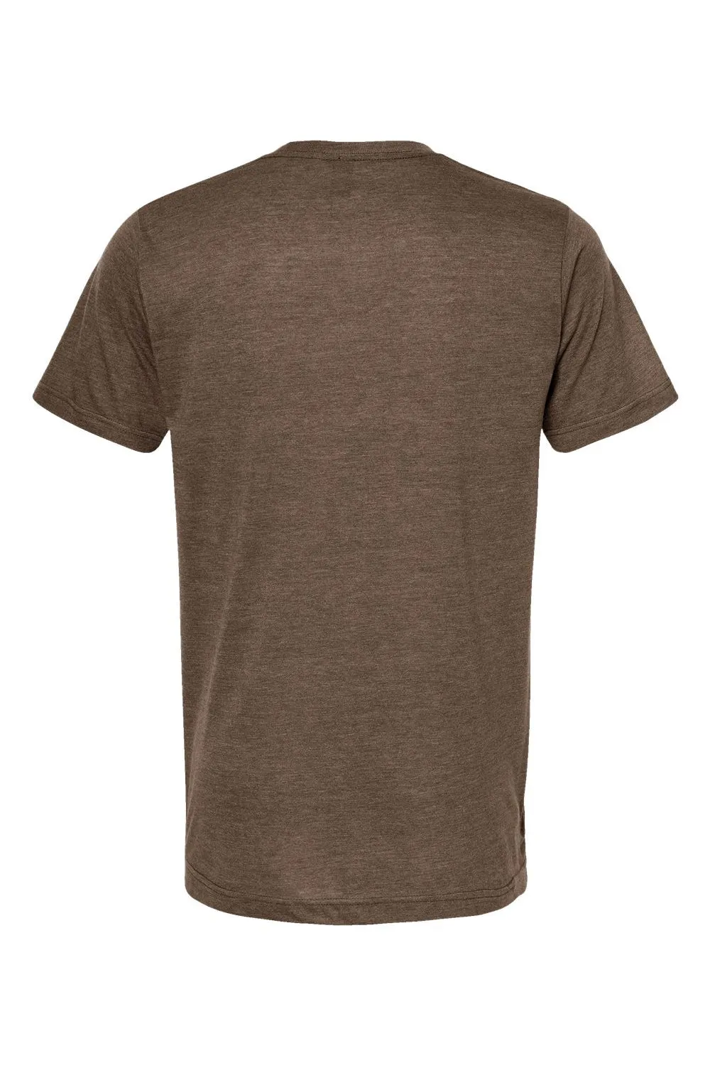 Tultex Mens Short Sleeve Crewneck T-Shirt - Mocha Brown