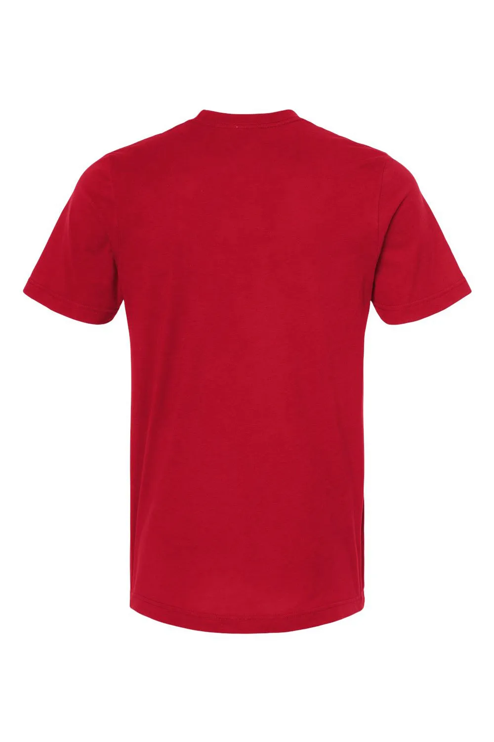 Tultex Mens Short Sleeve Crewneck T-Shirt - Red