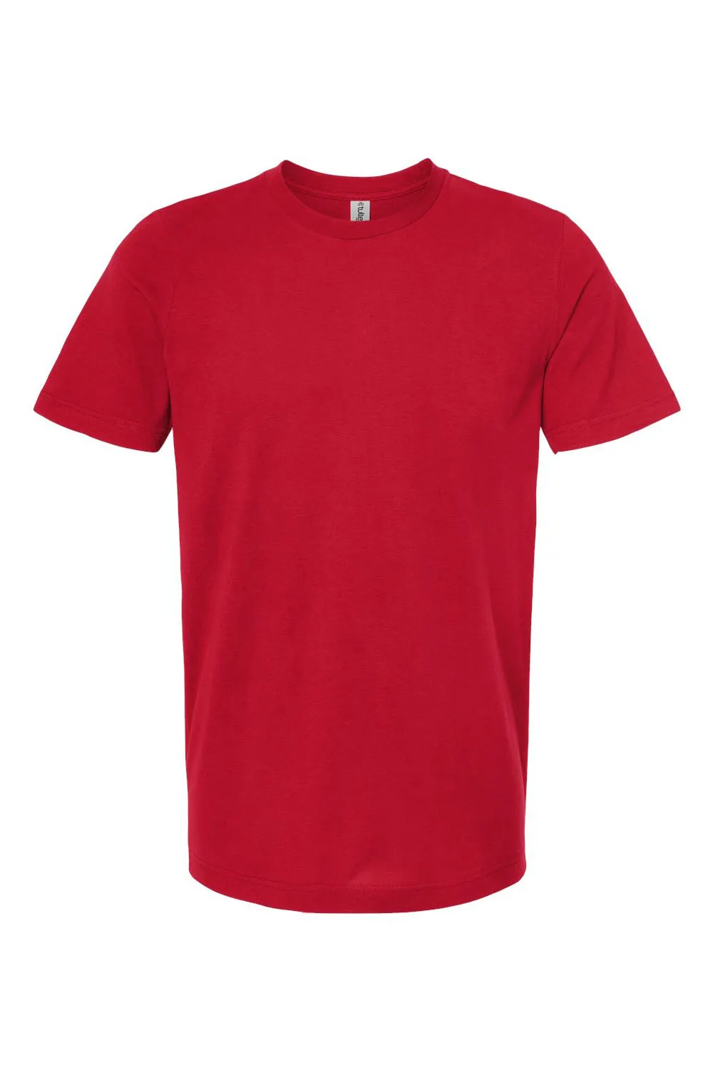Tultex Mens Short Sleeve Crewneck T-Shirt - Red