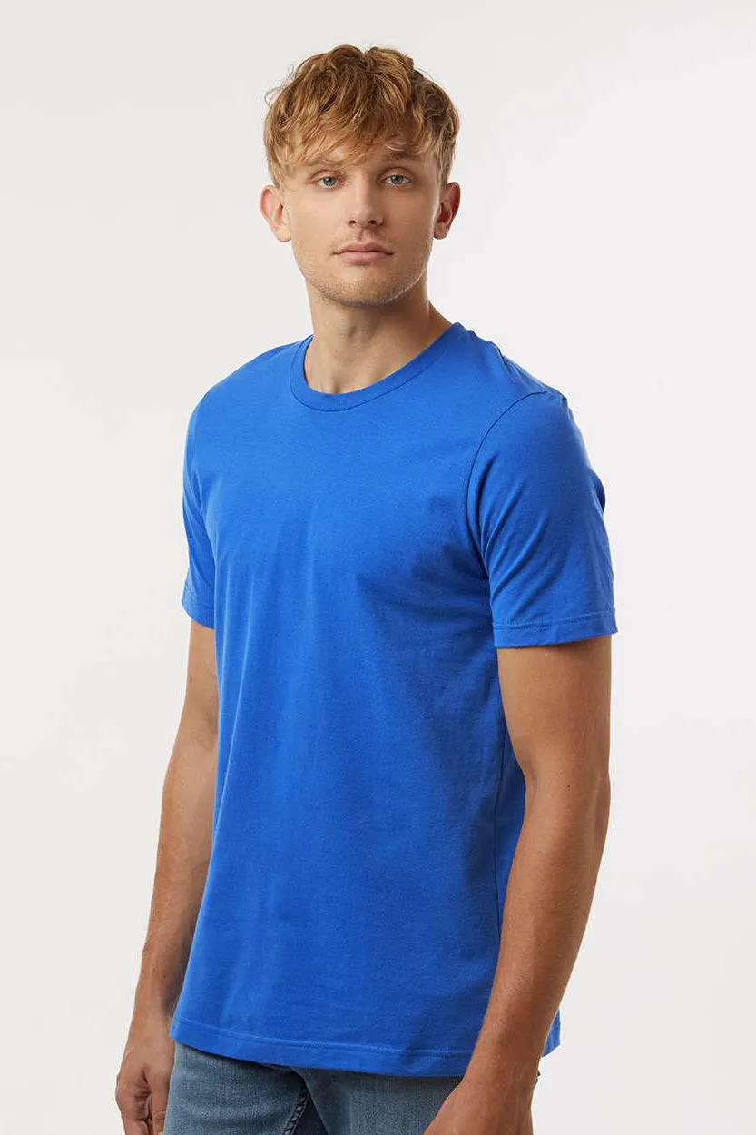 Tultex Mens Short Sleeve Crewneck T-Shirt - Royal Blue