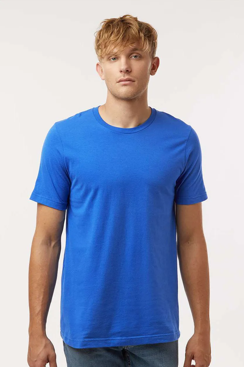Tultex Mens Short Sleeve Crewneck T-Shirt - Royal Blue