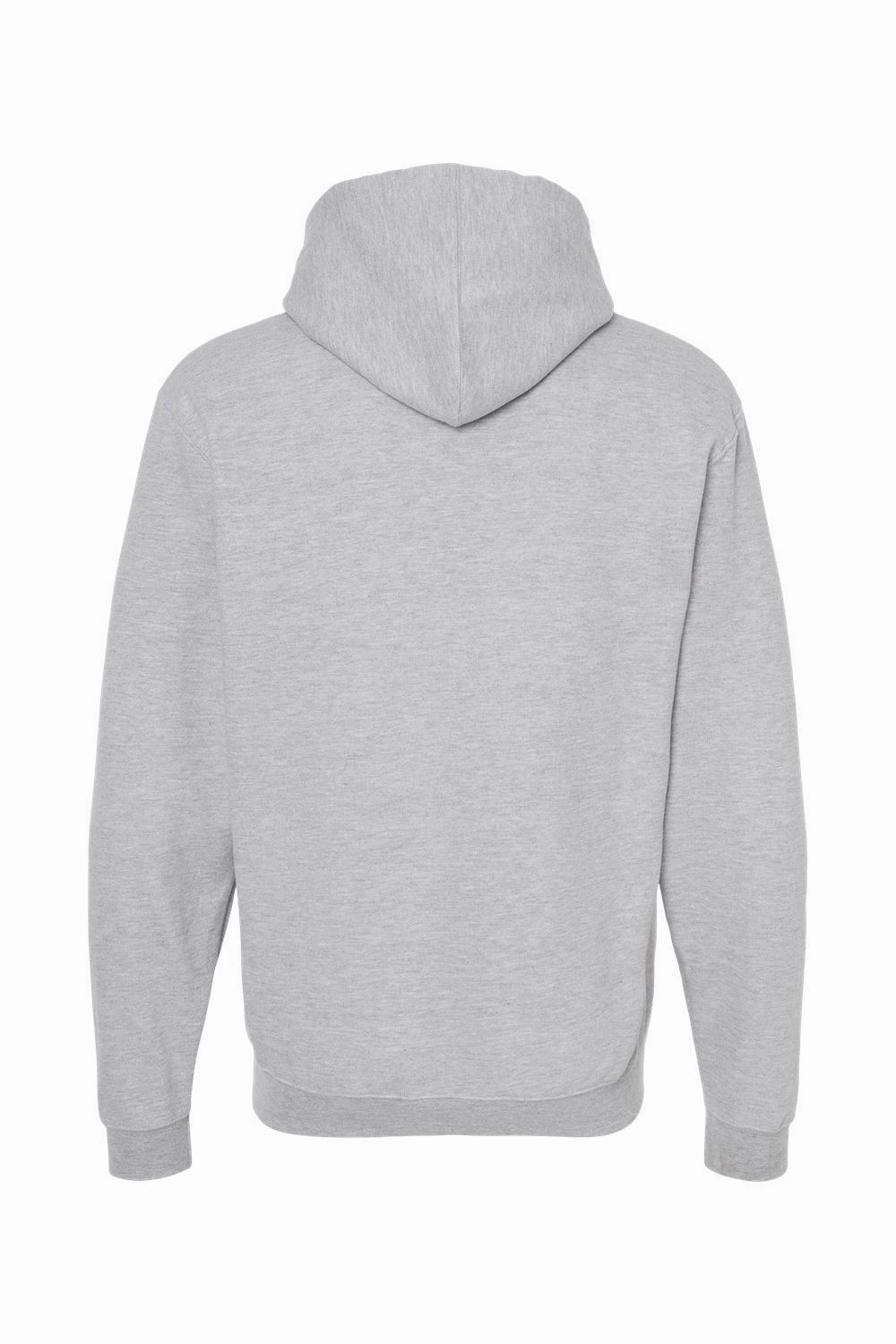 Tultex Mens Fleece Hooded Sweatshirt Hoodie w/ Pouch Pocket - Heather Grey